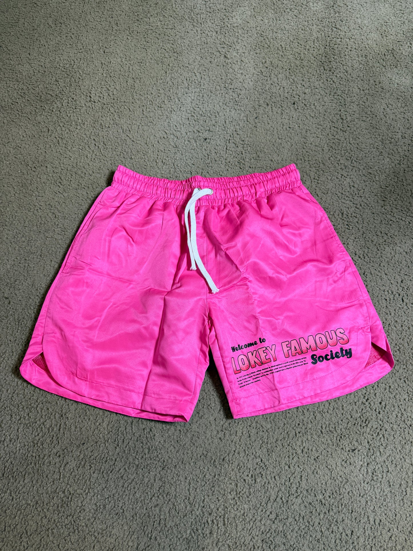 Freaknik pink shorts