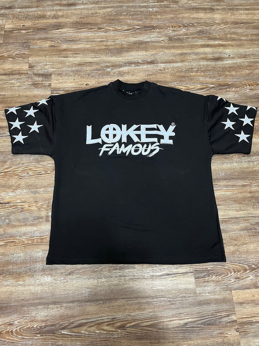 Black Oversized Star T-shirt