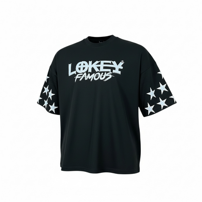 Black Oversized Star T-shirt