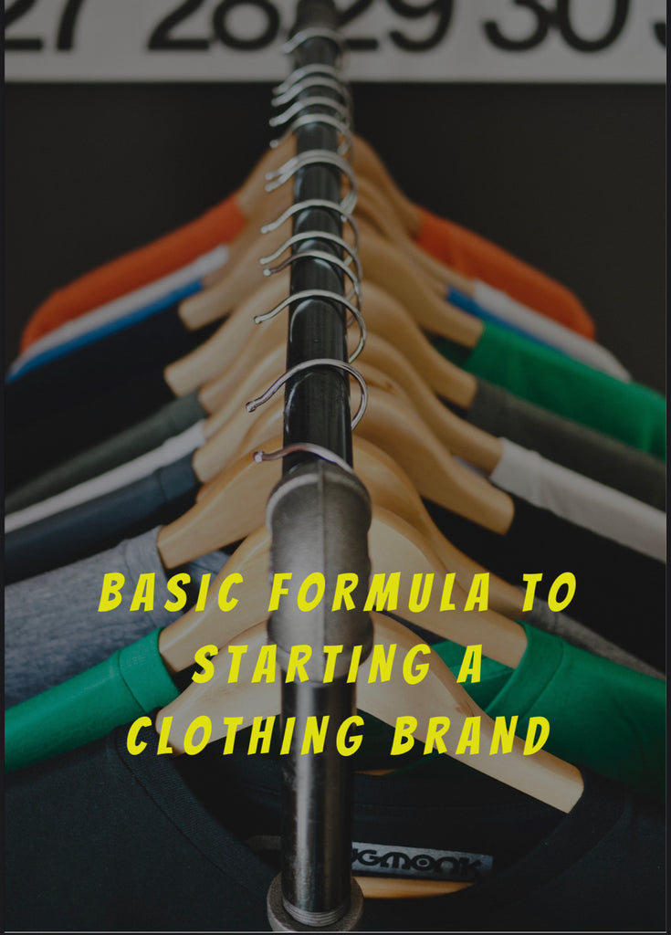 Basic Formula to Starting A Clothing Brand Lokey Famous